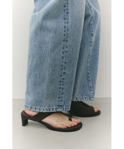 STYLEMIXER（スタイルミキサー）の「カーブラインデニム（デニムパンツ・レディース・ライトブルー/ブルー・SMALL/MEDIUM/LARGE）」の8枚目の写真