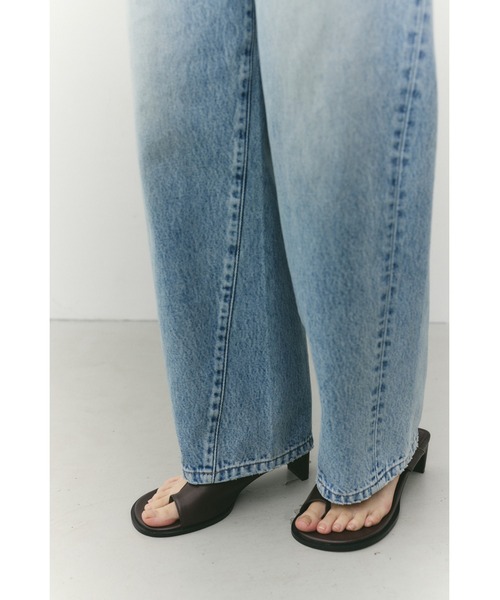 STYLEMIXER（スタイルミキサー）の「カーブラインデニム（デニムパンツ・レディース・ライトブルー/ブルー・SMALL/MEDIUM/LARGE）」の11枚目の写真