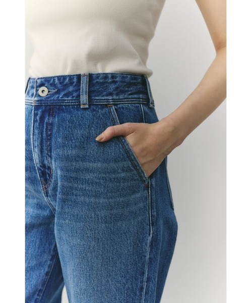 STYLEMIXER（スタイルミキサー）の「カーブラインデニム（デニムパンツ・レディース・ライトブルー/ブルー・SMALL/MEDIUM/LARGE）」の22枚目の写真