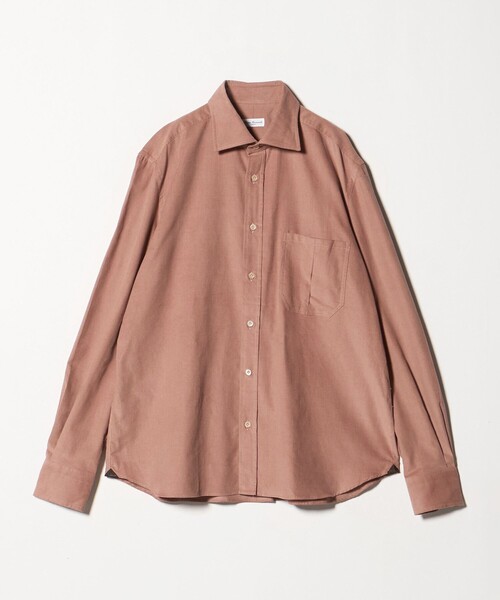 ERRICO FORMICOLA(エッリコフォルミコラ)の「<ERRICO FORMICOLA>GIANNI/コーデュロイシャツ(シャツ/ブラウス・メンズ・ライトピンク/ブラウン系/オフホワイト・M/S/L)」の3枚目の写真