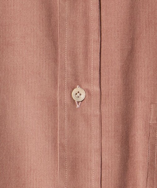 ERRICO FORMICOLA(エッリコフォルミコラ)の「<ERRICO FORMICOLA>GIANNI/コーデュロイシャツ(シャツ/ブラウス・メンズ・ライトピンク/ブラウン系/オフホワイト・M/S/L)」の6枚目の写真