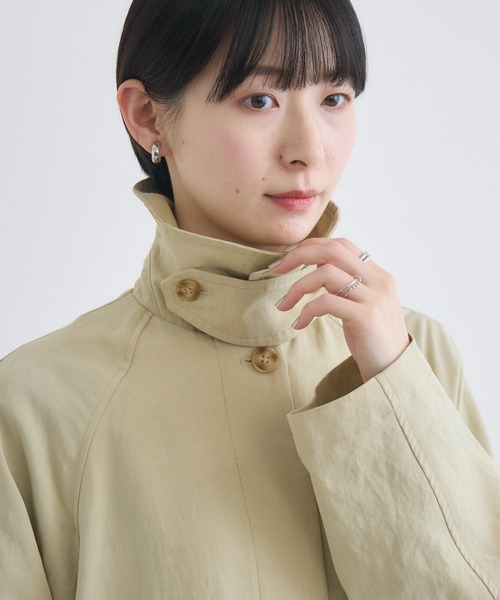 Paradise Picnic(パラダイスピクニック)の「cloche メンズライクロングコート(その他アウター・レディース・ブラウン/ベージュ・FREE)」の17枚目の写真