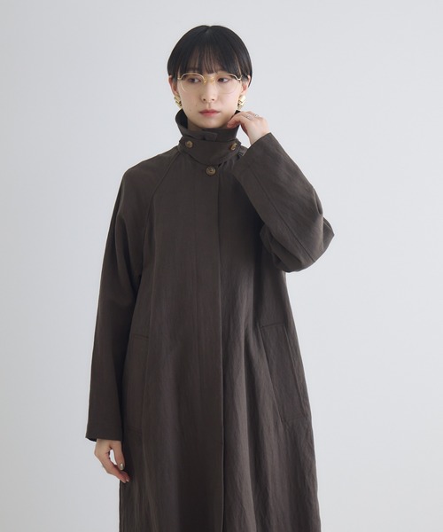 Paradise Picnic(パラダイスピクニック)の「cloche メンズライクロングコート(その他アウター・レディース・ブラウン/ベージュ・FREE)」の22枚目の写真