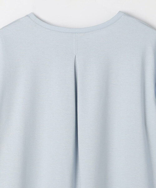 COMME CA(コムサ)の「TCポンチ 異素材プルオーバー(Tシャツ/カットソー・レディース・グレー/ホワイト/サックスブルー・9号/11号)」の6枚目の写真
