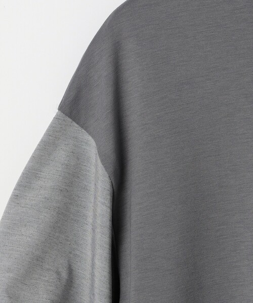 COMME CA(コムサ)の「TCポンチ 異素材プルオーバー(Tシャツ/カットソー・レディース・グレー/ホワイト/サックスブルー・9号/11号)」の9枚目の写真