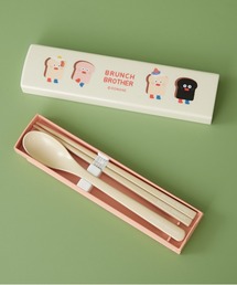 BIRTHDAY BAR（バースデイバー）の「【BRUNCH BROTHER ブランチブラザー】箸・スプーン箱セット（カトラリー）」