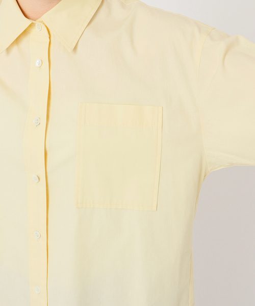 Spick & Span（スピックアンドスパン）の「《新色有り / 追加》50コットンコンパクトシャツ（シャツ/ブラウス・レディース・その他10/ホワイト/イエロー/サックスブルー・FREE）」の20枚目の写真