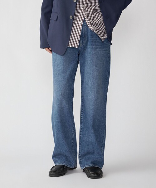 City Ambient Products（シティアンビエントプロダクツ）の「City Ambient Products: ワイド ストレート デニム（デニムパンツ・メンズ・ブルー/ブラック/ネイビー・SMALL/MEDIUM/LARGE）」の4枚目の写真