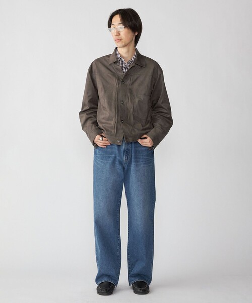 City Ambient Products（シティアンビエントプロダクツ）の「City Ambient Products: ワイド ストレート デニム（デニムパンツ・メンズ・ブルー/ブラック/ネイビー・SMALL/MEDIUM/LARGE）」の7枚目の写真