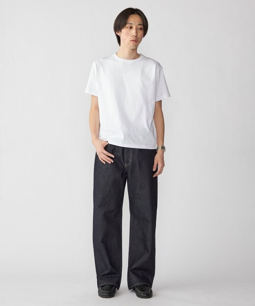 City Ambient Products（シティアンビエントプロダクツ）の「City Ambient Products: ワイド ストレート デニム（デニムパンツ・メンズ・ブルー/ブラック/ネイビー・SMALL/MEDIUM/LARGE）」の8枚目の写真