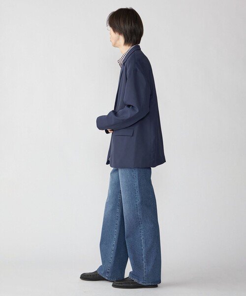 City Ambient Products（シティアンビエントプロダクツ）の「City Ambient Products: ワイド ストレート デニム（デニムパンツ・メンズ・ブルー/ブラック/ネイビー・SMALL/MEDIUM/LARGE）」の12枚目の写真