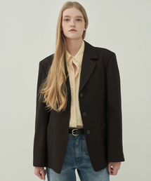 MOTT（モット）の「フレンチクラシックジャケット - ブラウン（テーラードジャケット）」