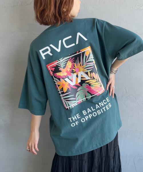 RVCA（ルーカ）の「【WEB限定】[RVCA/ルーカ] PARADAISE BOX バックプリント ショートスリーブＴシャツ（Tシャツ/カットソー・レディース・ブラック/ホワイト/グリーン・XL/L/M）」の3枚目の写真