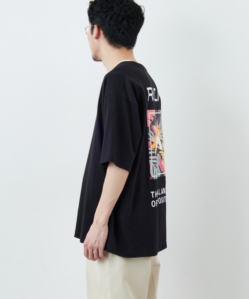 RVCA（ルーカ）の「【WEB限定】[RVCA/ルーカ] PARADAISE BOX バックプリント ショートスリーブＴシャツ（Tシャツ/カットソー・レディース・ブラック/ホワイト/グリーン・XL/L/M）」の15枚目の写真
