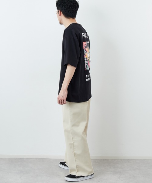 RVCA（ルーカ）の「【WEB限定】[RVCA/ルーカ] PARADAISE BOX バックプリント ショートスリーブＴシャツ（Tシャツ/カットソー・レディース・ブラック/ホワイト/グリーン・XL/L/M）」の18枚目の写真