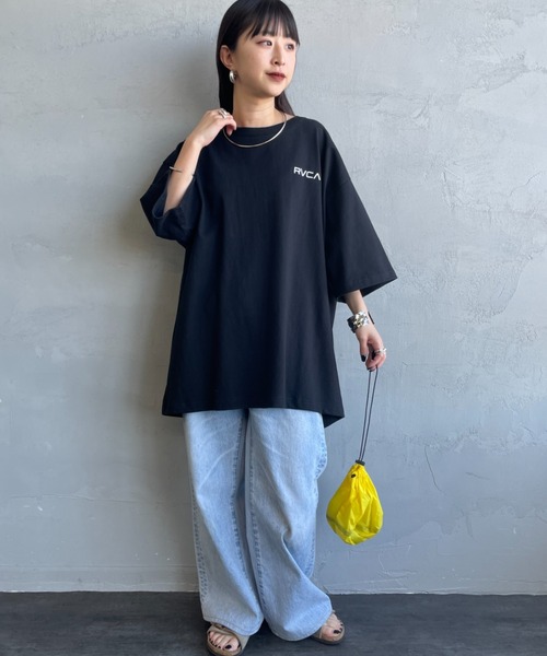 RVCA（ルーカ）の「【WEB限定】[RVCA/ルーカ] PARADAISE BOX バックプリント ショートスリーブＴシャツ（Tシャツ/カットソー・レディース・ブラック/ホワイト/グリーン・XL/L/M）」の8枚目の写真