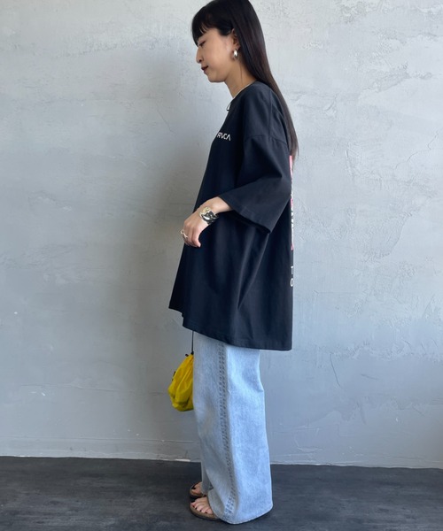 RVCA（ルーカ）の「【WEB限定】[RVCA/ルーカ] PARADAISE BOX バックプリント ショートスリーブＴシャツ（Tシャツ/カットソー・レディース・ブラック/ホワイト/グリーン・XL/L/M）」の9枚目の写真