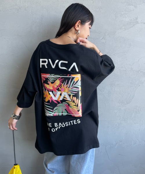 RVCA（ルーカ）の「【WEB限定】[RVCA/ルーカ] PARADAISE BOX バックプリント ショートスリーブＴシャツ（Tシャツ/カットソー・レディース・ブラック/ホワイト/グリーン・XL/L/M）」の7枚目の写真