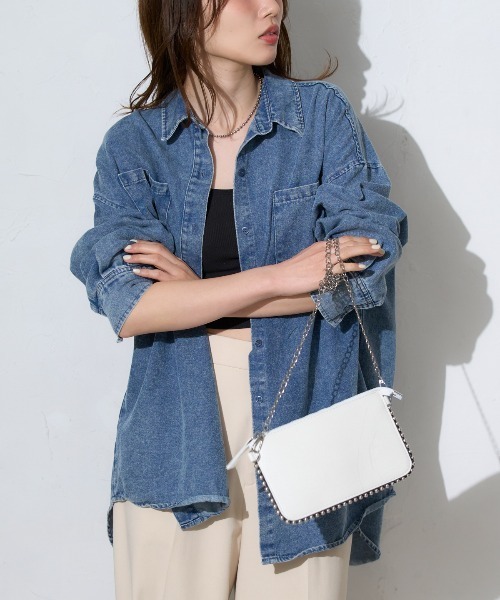 model：163cm / size：F