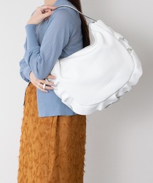 RIPANI | 【RIPANI】サイドフリルホーボーバッグラージ(Q66301)(トートバッグ)