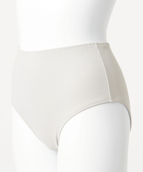 green label relaxing（グリーンレーベルリラクシング）の「ハイネックWリボンフレア&ショーツ スイムウェア / 水着（水着・レディース・ブラック/ライトグレー・FREE）」の14枚目の写真