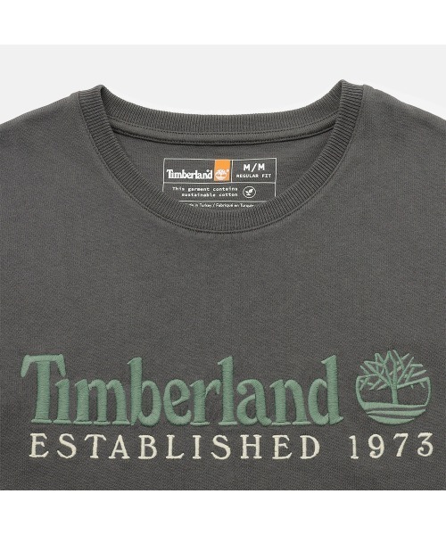Timberland(ティンバーランド)の「エンブロイダリー 半袖 Tシャツ メンズ(Tシャツ/カットソー・メンズ・ダークグレー・XX-LARGE/X-LARGE/MEDIUM/LARGE)」の7枚目の写真