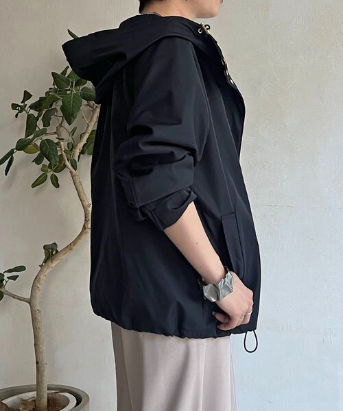 un dix cors(アンディコール)の「テフロンマンパ(ブルゾン・レディース・ネイビー/ベージュ/アイボリー/オリーブ・FREE)」の12枚目の写真