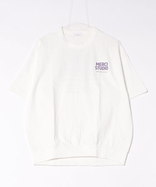 FOV(フォブ)の「フォブ MERCI プルオーバー(Tシャツ/カットソー・レディース・ピンク/ホワイト/ブラック・F)」の1枚目の写真
