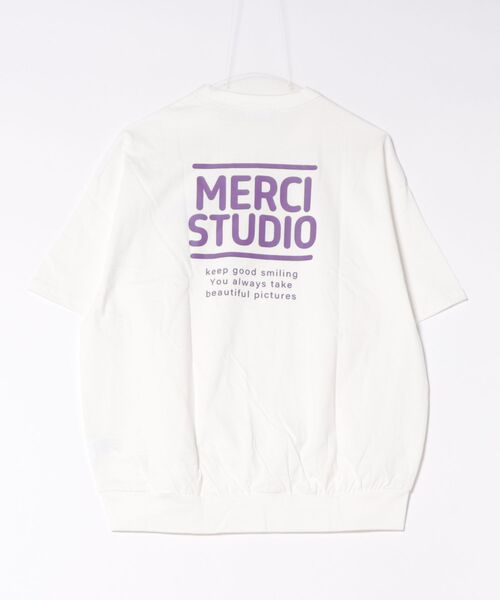 FOV(フォブ)の「フォブ MERCI プルオーバー(Tシャツ/カットソー・レディース・ピンク/ホワイト/ブラック・F)」の4枚目の写真