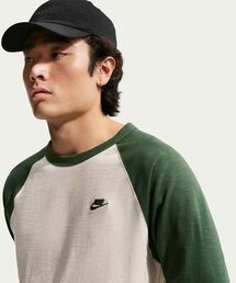 ナイキ スポーツウェア クラブ メンズ 3/4スリーブ ラグラン トップ / Nike Sportswear Club Men's 3/4-Sleeve Raglan Top IF0756-323 Fir