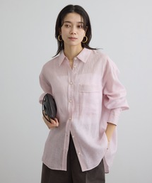 SALON adam et rope' | リネンオーバーシャツ / GENTLE LINEN(シャツ/ブラウス)