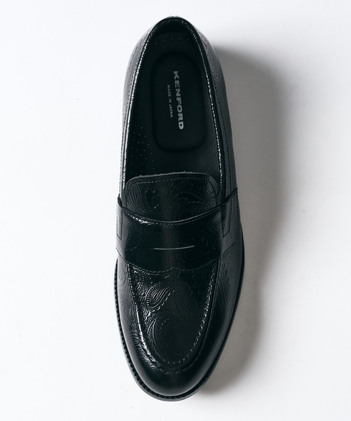 417 EDIFICE（フォーワンセブンエディフィス）の「【KENFORD  / ケンフォード】Embossed Loafer（ローファー・メンズ・ブラック・27.5cm/27cm/26.5cm/26cm/25.5cm）」の6枚目の写真