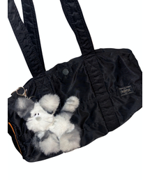 YOULIKEWHAT（ユーライクワット）の「ラブキャット キーリング (シルバーミックス)（キーケース/キーアクセサリー）」