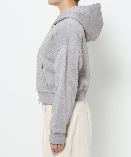 studio CLIP(スタディオクリップ)の「《ウタオ》ダブルジップパーカー(パーカー・レディース・チャコール/ライトグレー・FREE)」の18枚目の写真