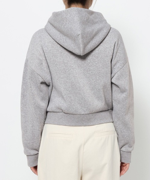 studio CLIP(スタディオクリップ)の「《ウタオ》ダブルジップパーカー(パーカー・レディース・チャコール/ライトグレー・FREE)」の19枚目の写真