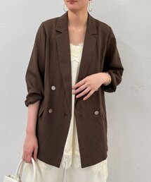 LOUNGEDRESS（ラウンジドレス）の「リネンライクシアージャケット（テーラードジャケット）」
