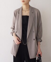 LOUNGEDRESS（ラウンジドレス）の「リネンライクシアージャケット（テーラードジャケット）」
