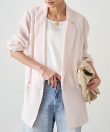 LOUNGEDRESS | リネンライクシアージャケット(テーラードジャケット)