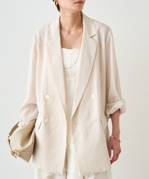 LOUNGEDRESS（ラウンジドレス）の「リネンライクシアージャケット（テーラードジャケット）」