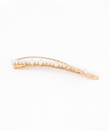 tiny tiny（ティニーティニー）の「パール調ラインヘアピン[tiny tiny(ティニーティニー)]（ヘアピン）」