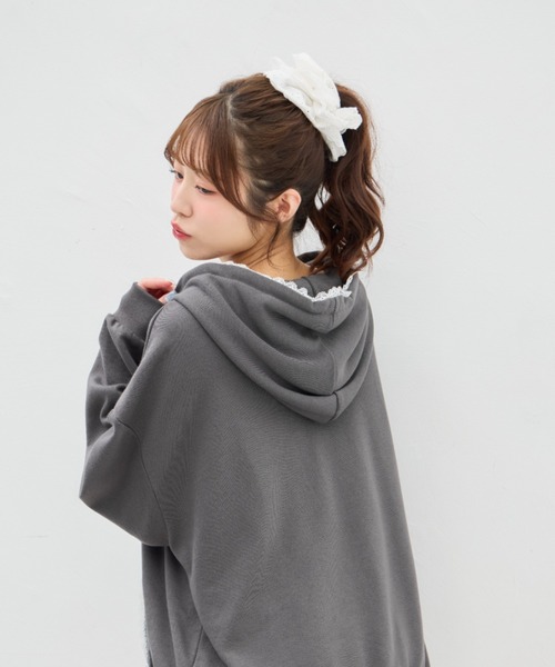 INGNI(イング)の「レースビッグシュシュ(その他ヘアアクセサリー・レディース・ブラック/その他3/ホワイト・ONE SIZE)」の1枚目の写真