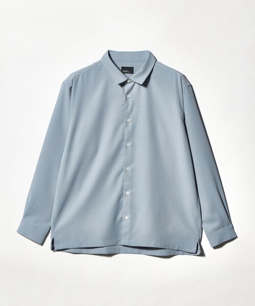 green label relaxing（グリーンレーベルリラクシング）の「【WEB限定】JUST fit ソフト ドレープ コンフォート シャツ（シャツ/ブラウス・メンズ・ダークグレー/ネイビー/ライトグレー/オフホワイト・S/M/L/XL）」の2枚目の写真