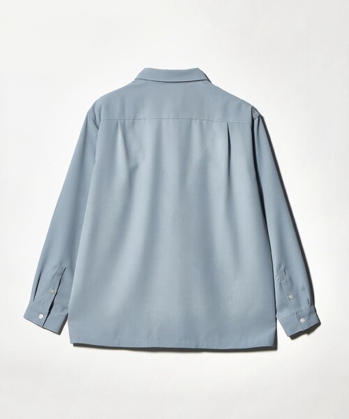 green label relaxing（グリーンレーベルリラクシング）の「【WEB限定】JUST fit ソフト ドレープ コンフォート シャツ（シャツ/ブラウス・メンズ・ダークグレー/ネイビー/ライトグレー/オフホワイト・S/M/L/XL）」の14枚目の写真