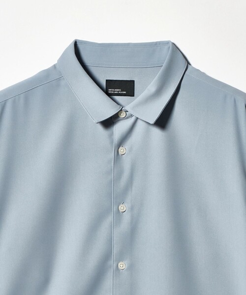 green label relaxing（グリーンレーベルリラクシング）の「【WEB限定】JUST fit ソフト ドレープ コンフォート シャツ（シャツ/ブラウス・メンズ・ダークグレー/ネイビー/ライトグレー/オフホワイト・S/M/L/XL）」の15枚目の写真
