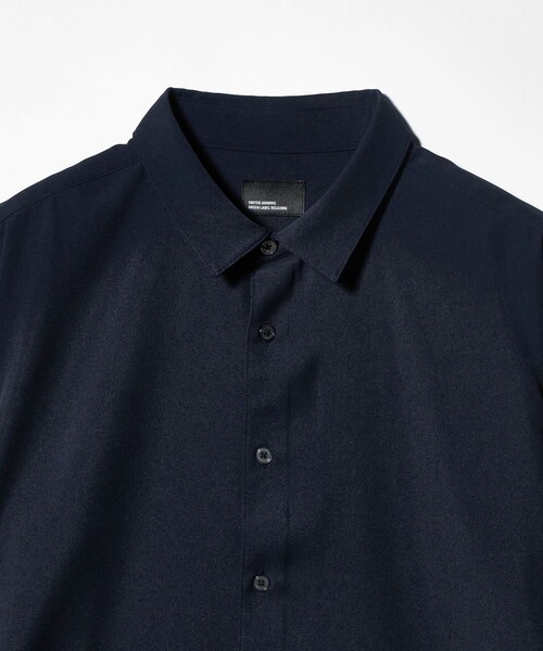 green label relaxing（グリーンレーベルリラクシング）の「【WEB限定】JUST fit ソフト ドレープ コンフォート シャツ（シャツ/ブラウス・メンズ・ダークグレー/ネイビー/ライトグレー/オフホワイト・S/M/L/XL）」の6枚目の写真