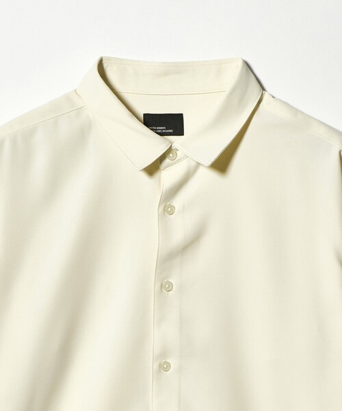 green label relaxing（グリーンレーベルリラクシング）の「【WEB限定】JUST fit ソフト ドレープ コンフォート シャツ（シャツ/ブラウス・メンズ・ダークグレー/ネイビー/ライトグレー/オフホワイト・S/M/L/XL）」の9枚目の写真