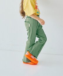 p.premier | 配色メロウのストレッチリブフレアパンツ(その他パンツ)