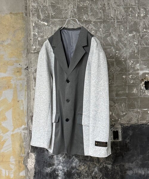 CIAOPANIC(チャオパニック)の「【REMORIKA NOVANTE/リモリカ・ノヴァンテ】リメイクジャケット(テーラードジャケット・レディース・ブラック系その他/グレー/ネイビー/ブラウン/ホワイト/グレー系その他/ブラック・FREE)」の6枚目の写真