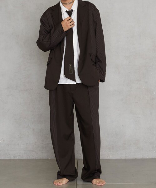 CIAOPANIC(チャオパニック)の「【REMORIKA NOVANTE/リモリカ・ノヴァンテ】リメイクジャケット(テーラードジャケット・レディース・ブラック系その他/グレー/ネイビー/ブラウン/ホワイト/グレー系その他/ブラック・FREE)」の18枚目の写真