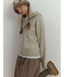 Neive hoodie knit (oatmeal)